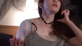 JAV pin of Miku Ohashi providing a blowjob
